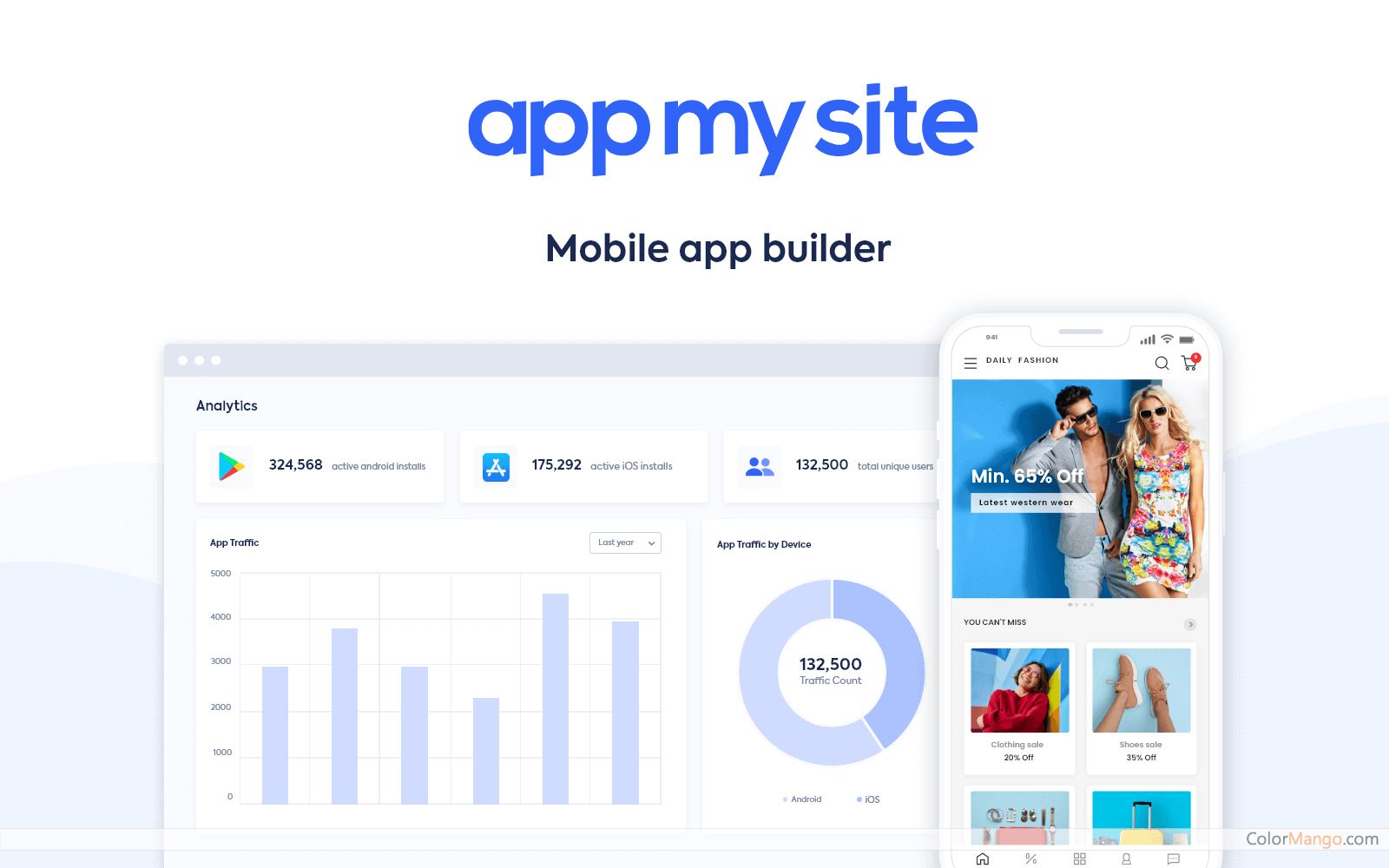AppMySite Screenshot