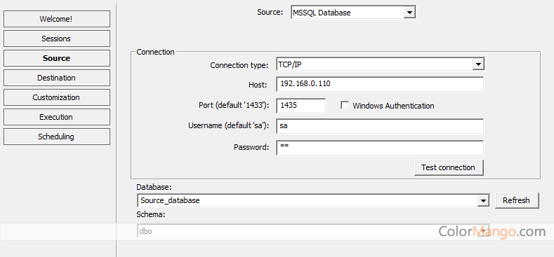 DBConvert for Access & MSSQL Screenshot