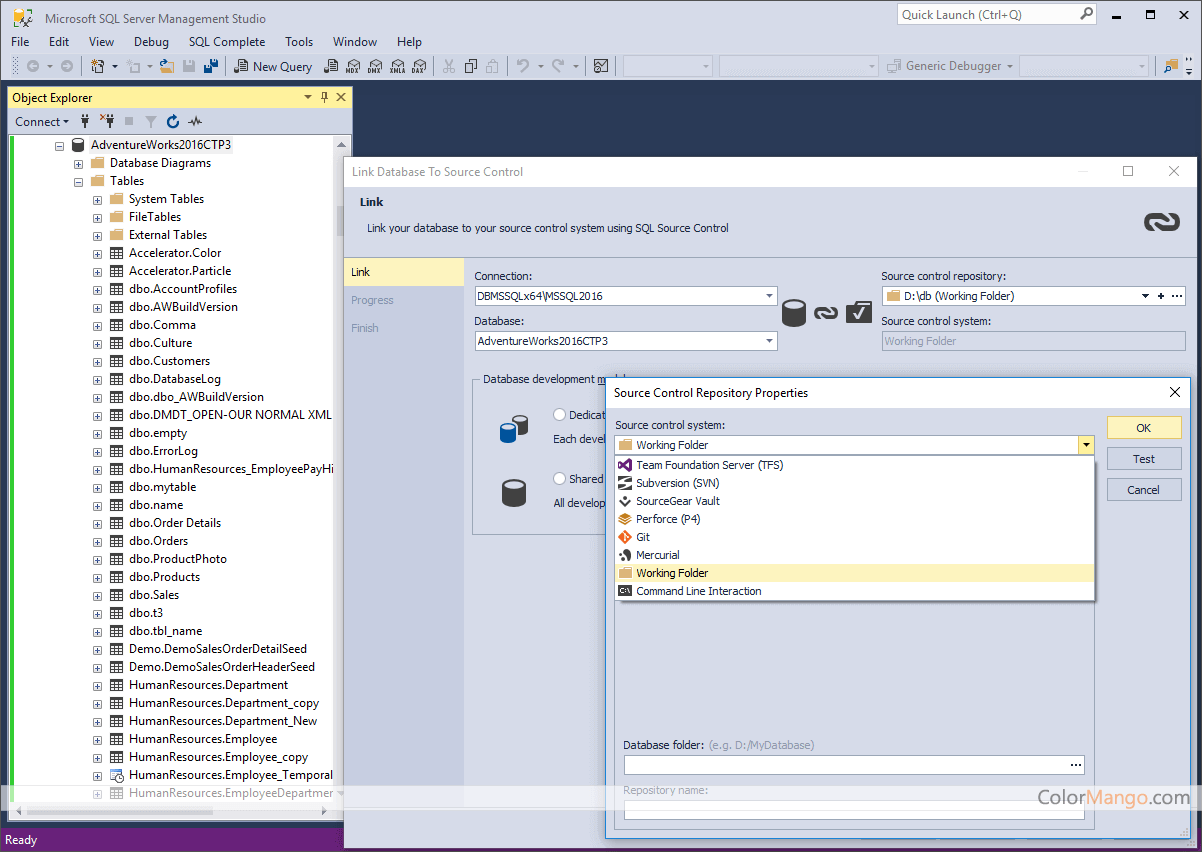 Source Control for SQL Server Screenshot