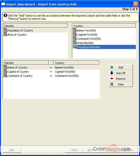 EMS Advanced Data Import VCL Screenshot