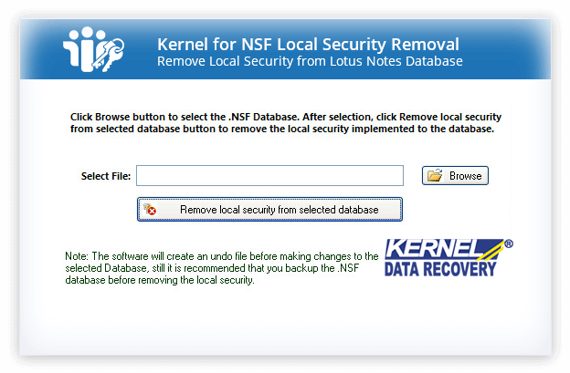 Kernel for NSF Local Security Removal Screenshot