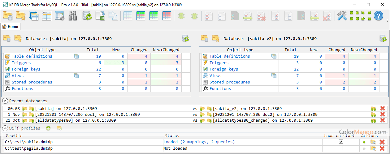 KS DB Merge Tools for MySQL Screenshot