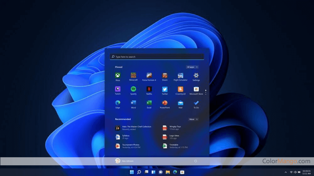 Microsoft Windows 11 Screenshot
