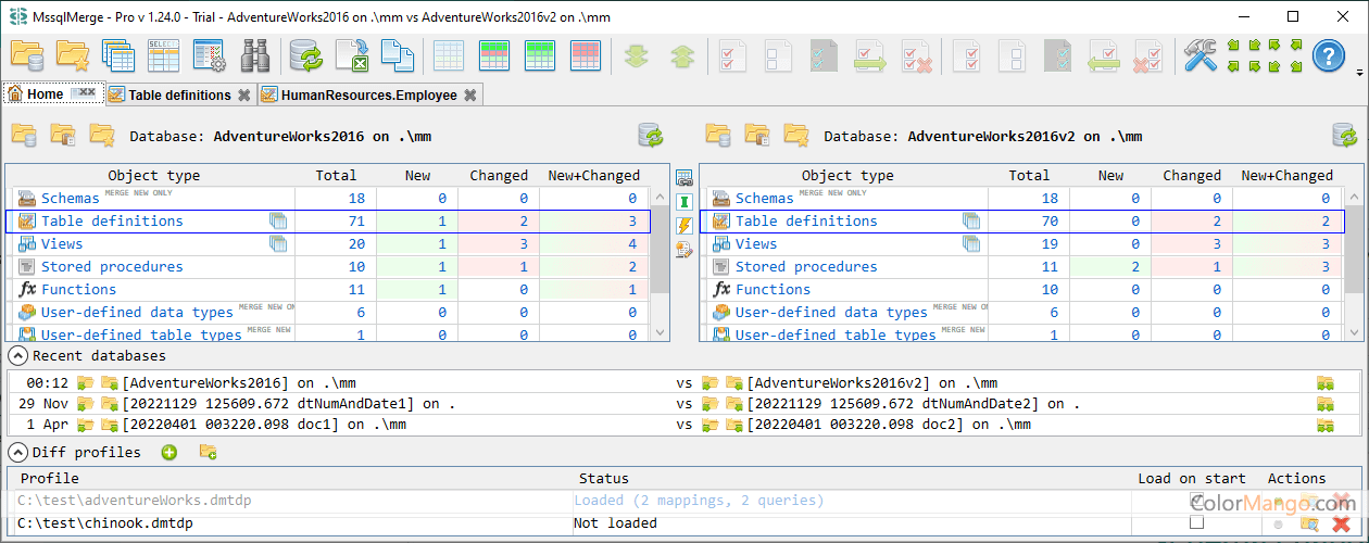 MssqlMerge Screenshot