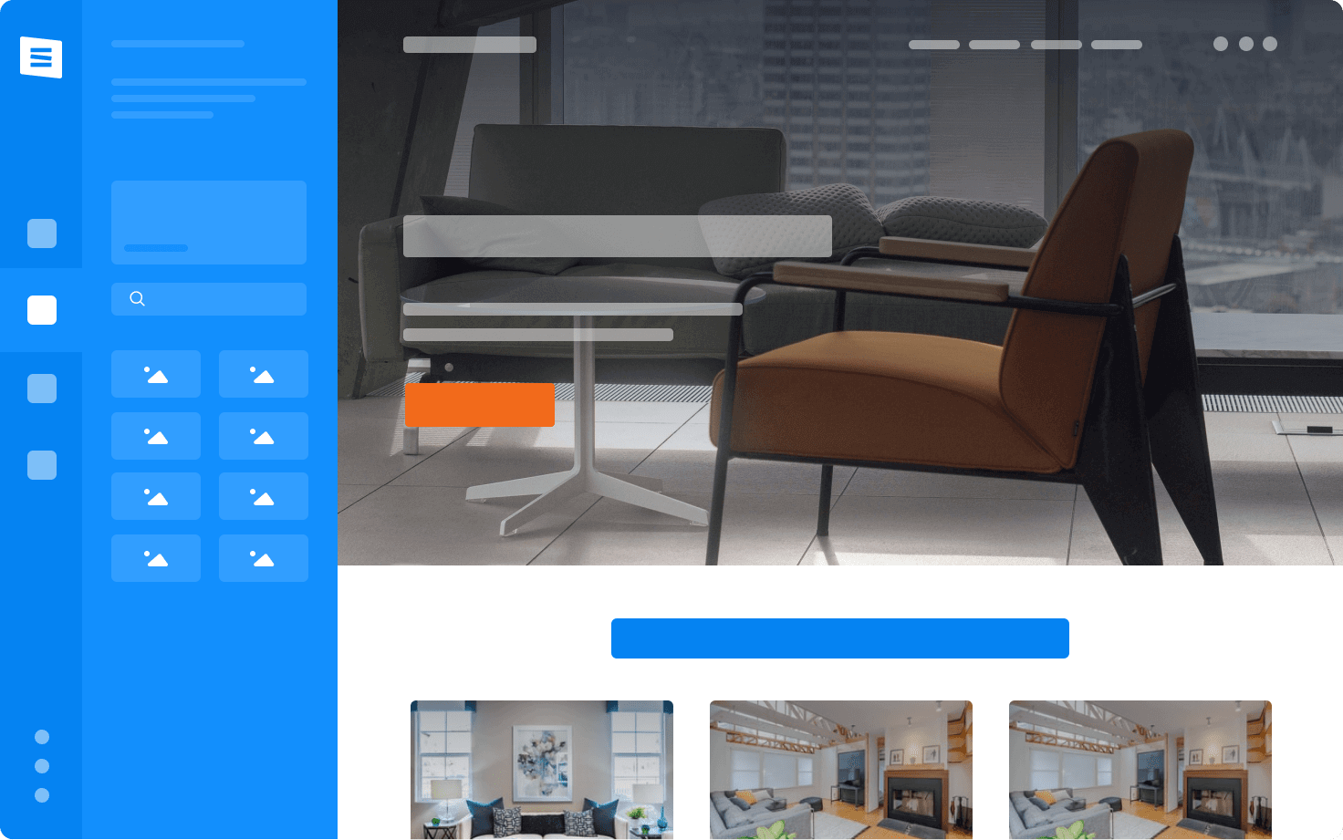 SITE123 Screenshot