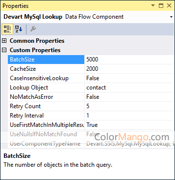 SSIS Data Flow Components for MySQL Screenshot