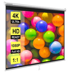 120 Inch Retractable Projector Screen