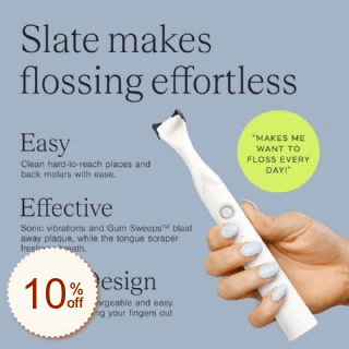 Slate Flosser Discount Coupon
