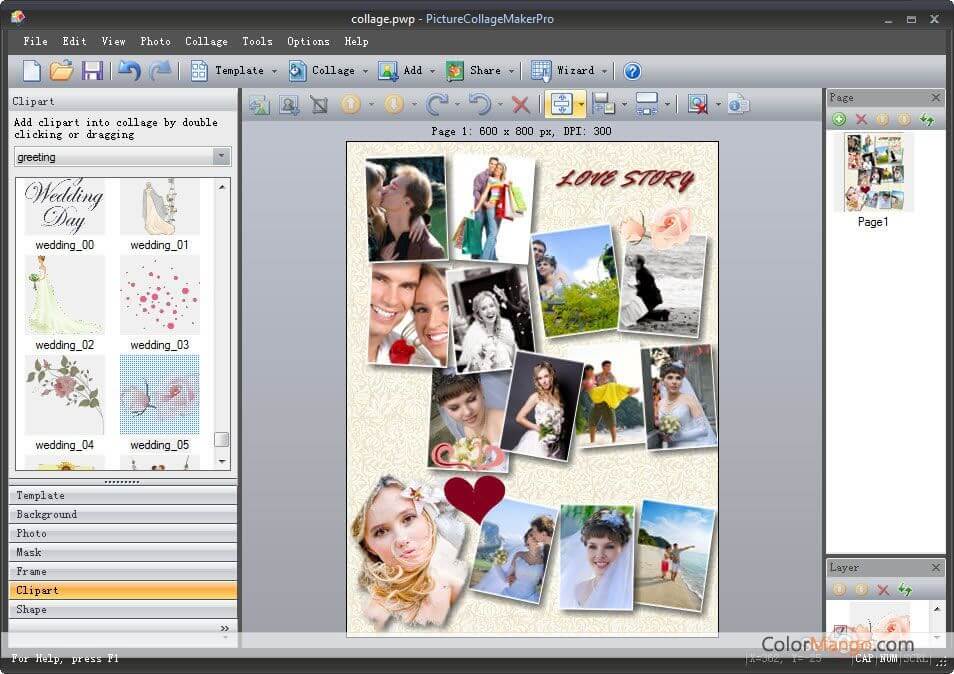 Picture Collage Maker Pro Screenshot