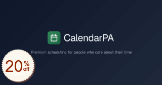 CalendarPA Discount Info