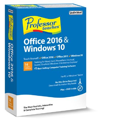 Professor Teaches Office 2016 & Windows 10 Shopping & Trial