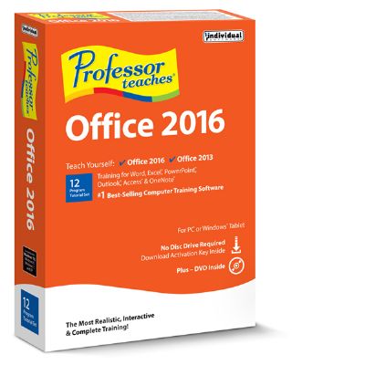 Professor Teaches Office 2016 Shopping & Trial