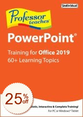 Professor Teaches Powerpoint 2019 Discount Coupon