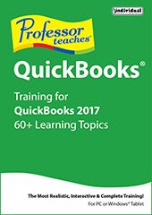 Professor Teaches QuickBooks 2017 Shopping & Trial