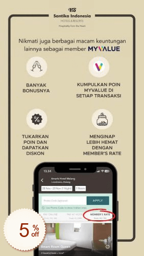 Santika Discount Coupon