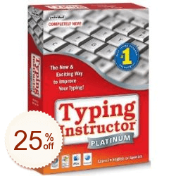 Typing Instructor Platinum Discount Coupon