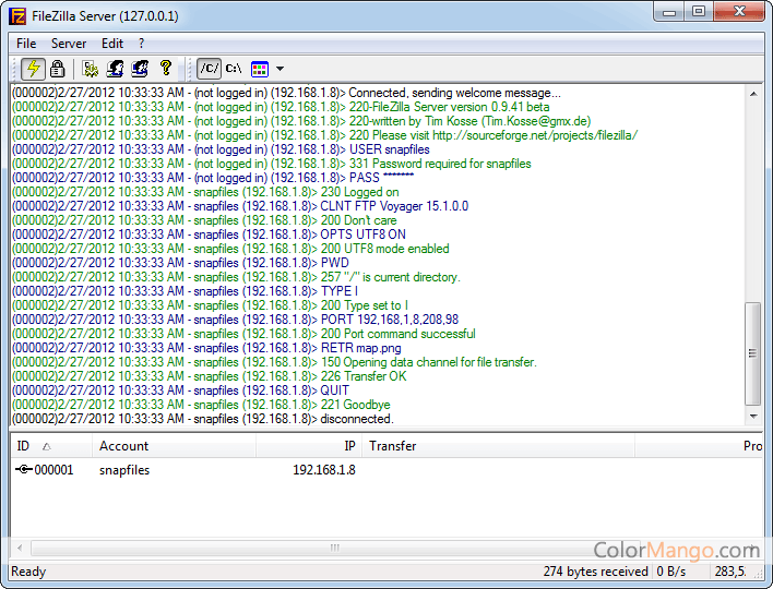 filezilla server ubuntu 20.04