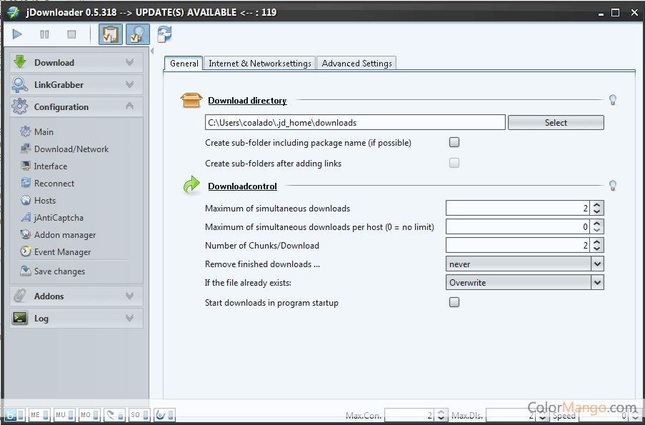 JDownloader - Freeware