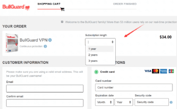 BullGuard VPN Shopping & Review