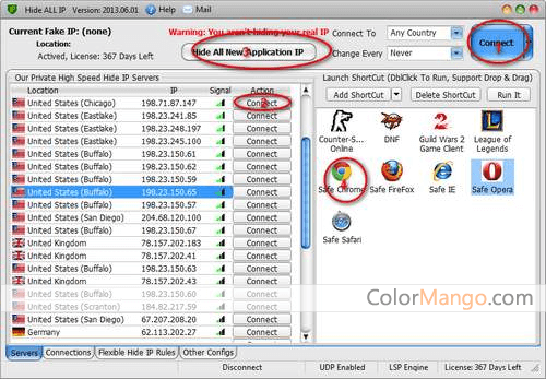 Hide ALL IP Screenshot