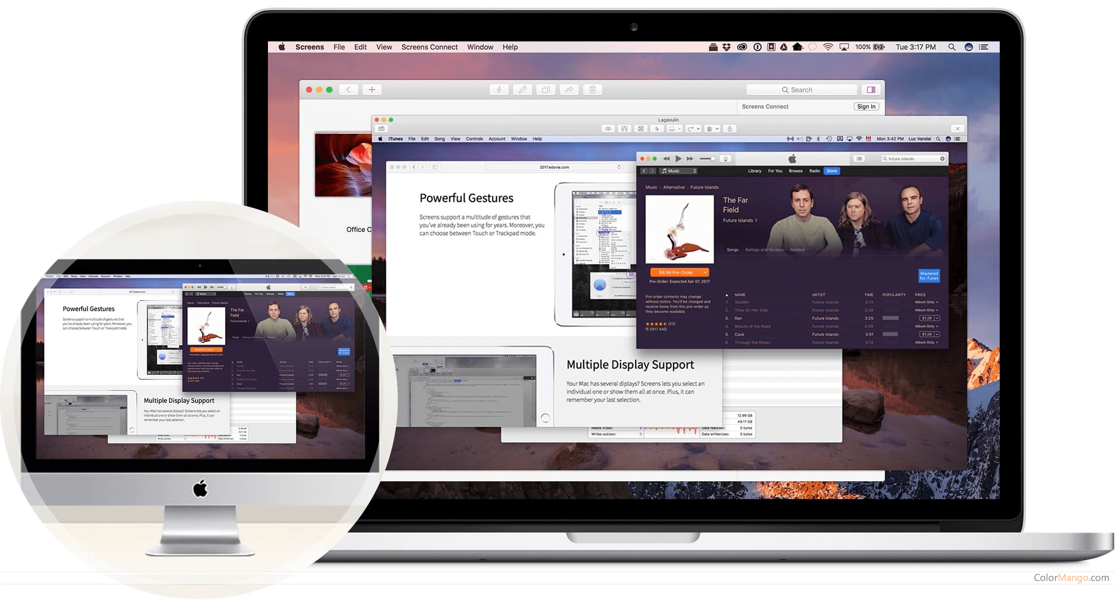 Screens for macOS Screenshot