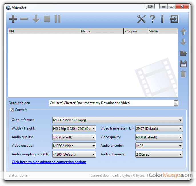 VideoGet Screenshot