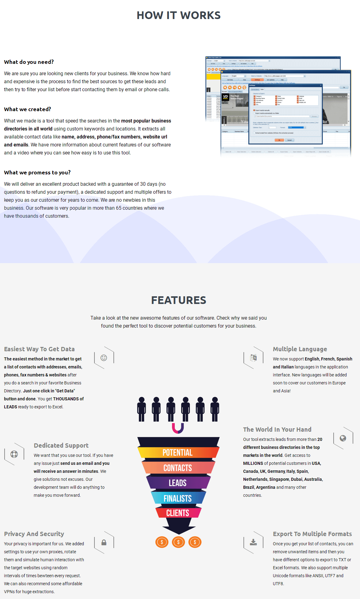 Yellow Pages Spider Online Shopping, Price, Free Trial, Rating & Reviews
