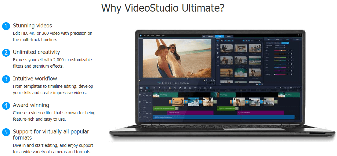 Corel VideoStudio Ultimate Online Shopping, Price, Free Trial, Rating
