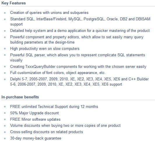 EMS Advanced Query Builder Feature
