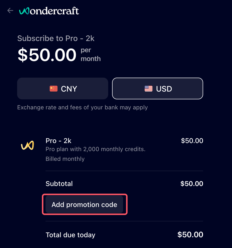 Wondercraft Discount