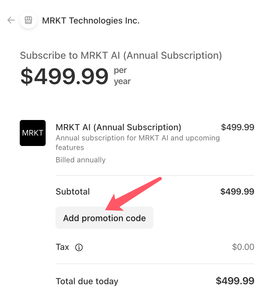 MRKT Discount