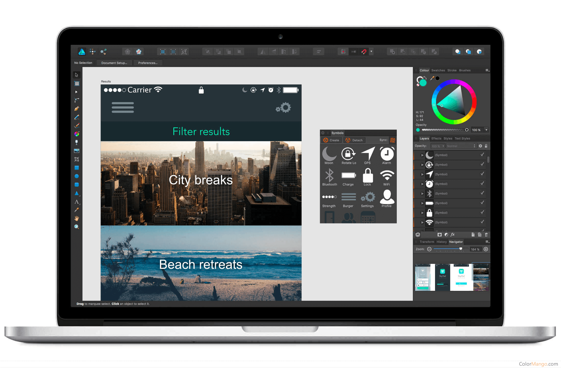 Affinity Designer Screenshot