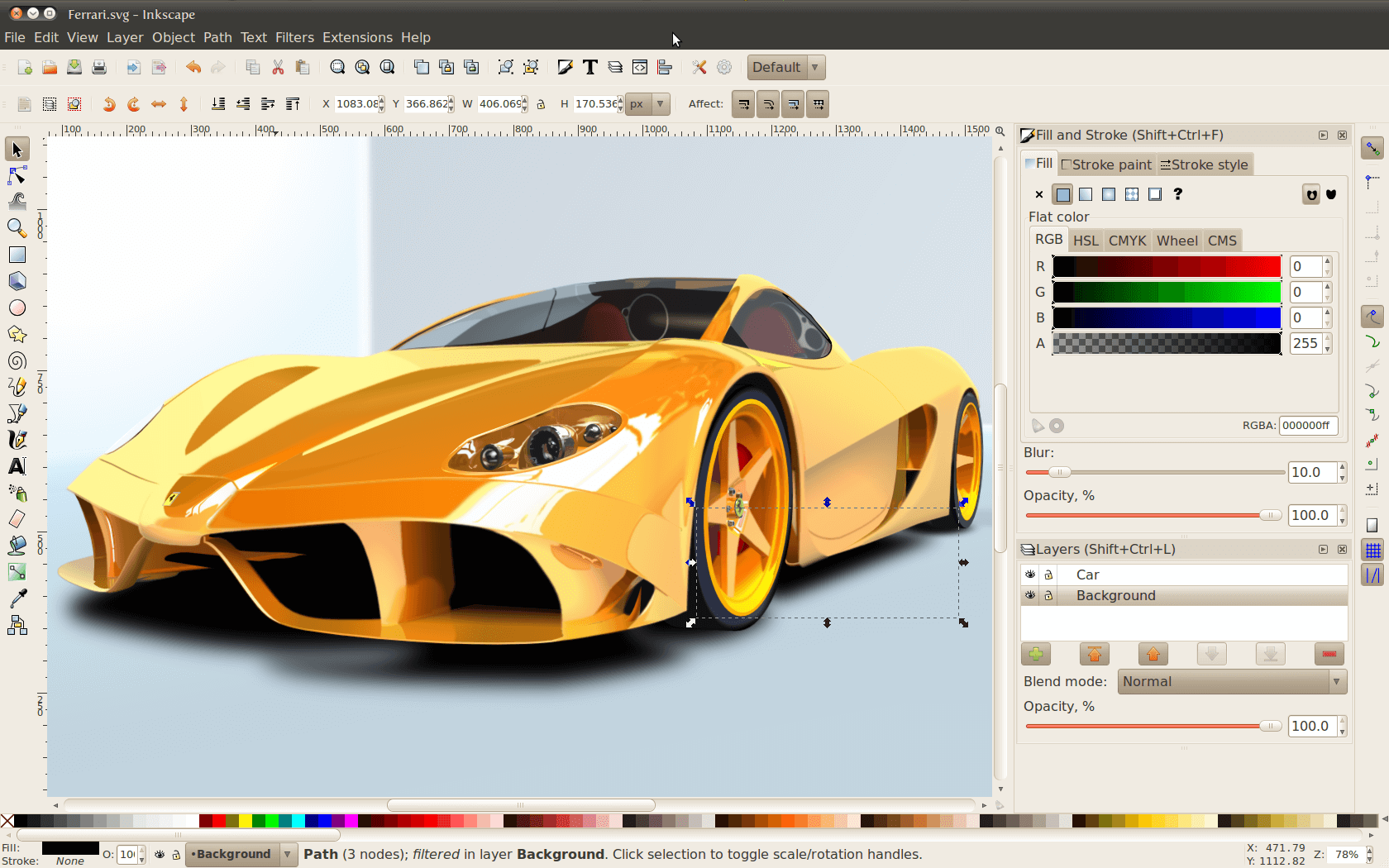 3d car graphic design software free download