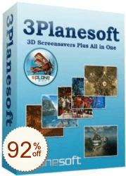 3Planesoft 3D Screensavers Discount Coupon