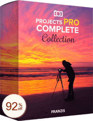 Franzis Projects Pro COMPLETE Collection Rabatt Gutschein-Code