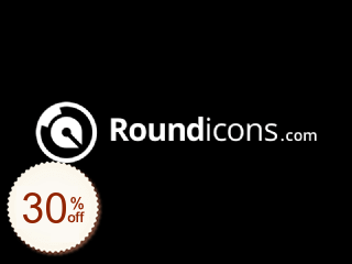 Round Icons Discount Coupon