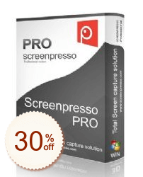 Screenpresso PRO sparen