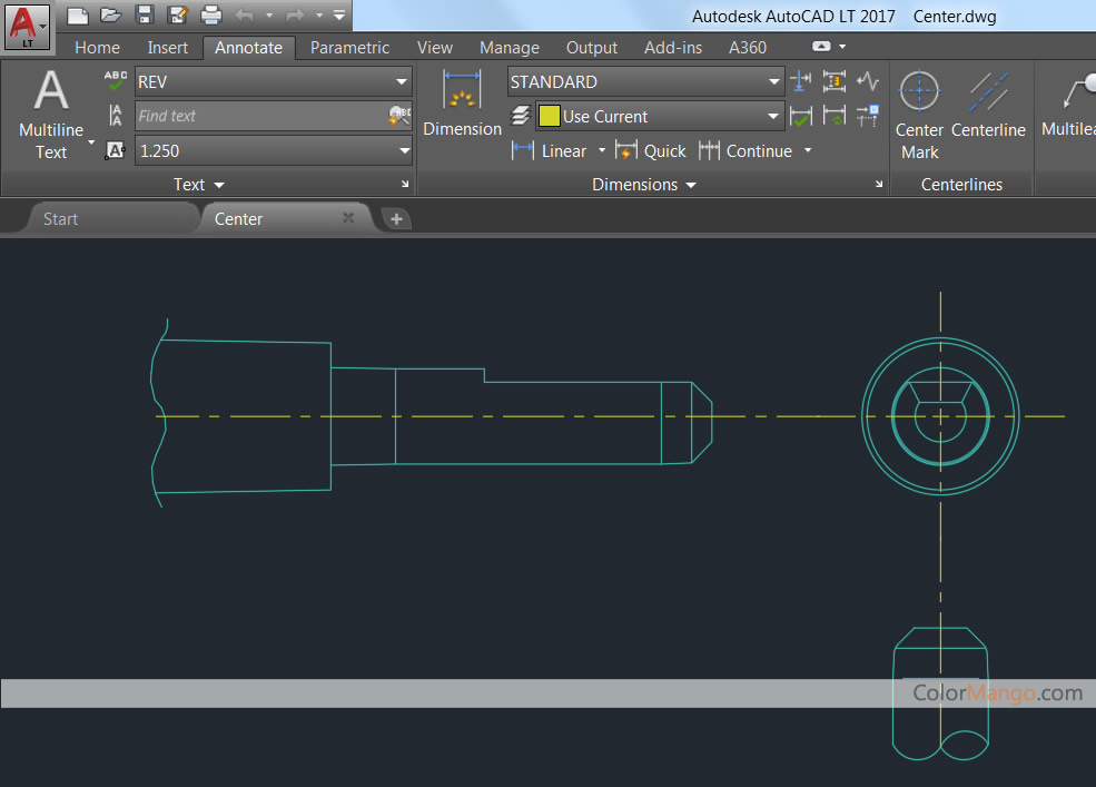 autocad lt screenshot