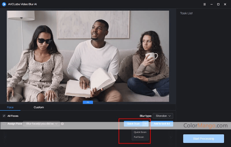 AVCLabs Video Blur AI Screenshot
