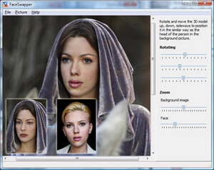 Luxand FaceSwapper Screenshot
