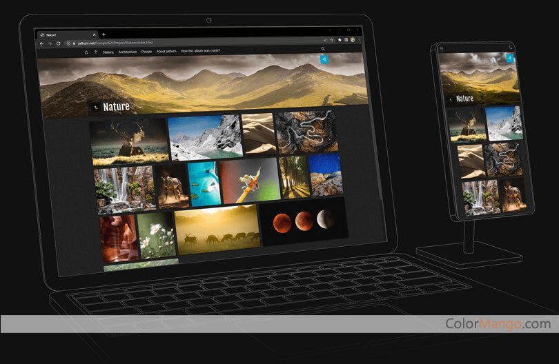 jAlbum Screenshot