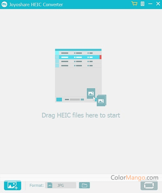 Joyoshare HEIC Converter Screenshot
