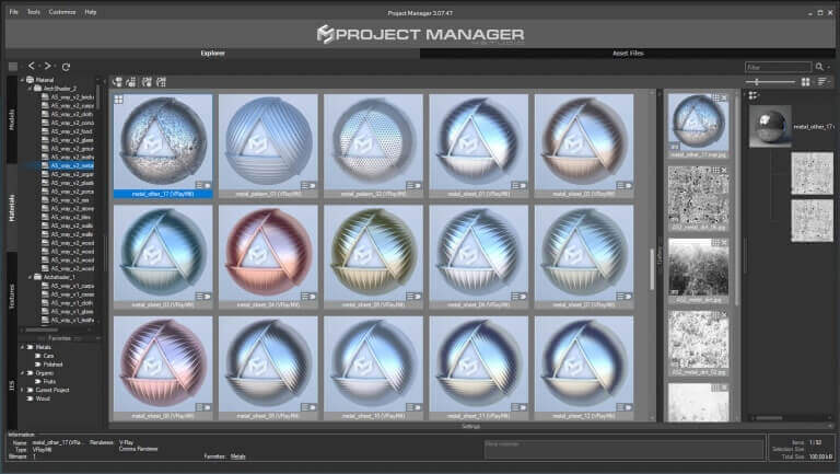 KStudio Project Manager Screenshot
