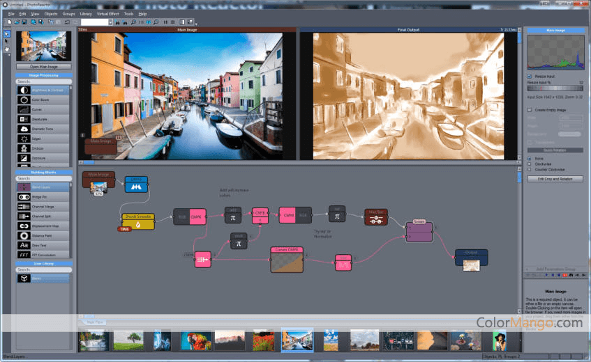 Photo Reactor Screenshot