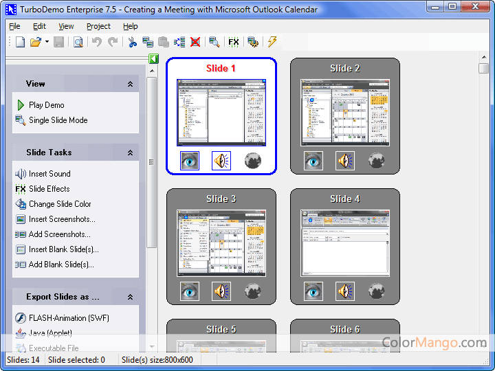 TurboDemo Screenshot