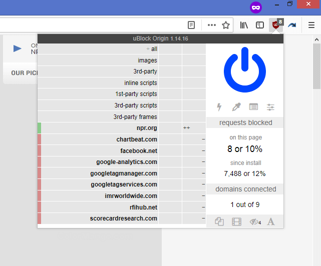 uBlock Origin - Freeware
