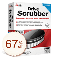 DriveScrubber sparen