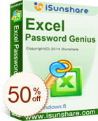 iSunshare Excel Password Genius Discount Coupon