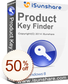iSunshare Product Key Finder割引クーポンコード
