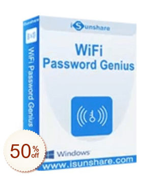 iSunshare WiFi Password Genius Discount Coupon
